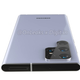 A render of the Galaxy S22 Ultra with a diagonal view of its camera bump
